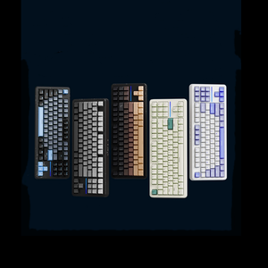Süper patlayıcı modelleri yan kazınmış keycaps kablosuz üç modlu conta yapısı oyun yarışması özel mekanik klavye - Product Image 1