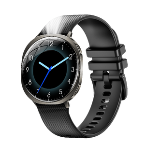 Reloj Inteligente Ultrafino M301 con Pantalla AMOLED Curva Completa de 1.32 Pulgadas, Silicona, Linterna Integrada, Resistente al Agua IP68, Frecuencia Cardíaca, Actividad - Product Image 1