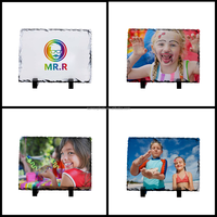 MR.R Plaques de sublimation vierges en ardoise photo 15x20 polies pour décoration intérieure et gravure