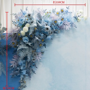 Forniture OEM per Decorazioni Matrimoniali con Sfere di Fiori Artificiali, Piante <span class=keywords><strong>in</strong></span> Seta, Centrotavola per Eventi e Banchetti - Product Image 6