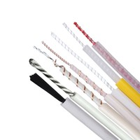 Fil chauffant flexible en fibre de verre tressé en spirale haute température, tension personnalisable pour éléments chauffants de fours industriels