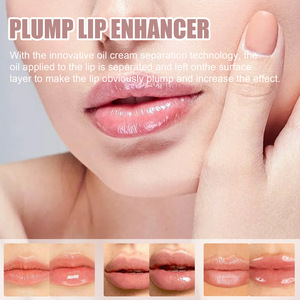 2 uds. De suero labial formulado con ingredientes seguros, líquido hidratante brillante para labios, brillo extremo, potenciador de labios regordete de día y de noche - Product Image 5