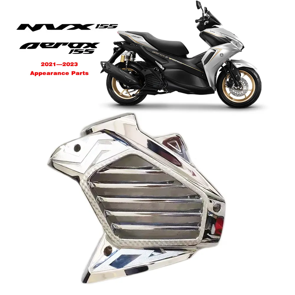 Pièces ABS d'apparence de moto pour Yamaha NVX155 AEROX155 Pièces d'apparence 2021-2023