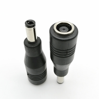 Connecteur DC 7.4*5.0mm Femelle vers 5.5*2.5mm Mâle, Adaptateur de Chargeur DC, Connecteur Droit 7.4*5.0 à 5.5*2.5