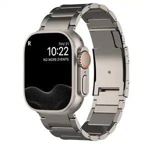 Tali jam tangan untuk jam tangan apple, gelang ultra titanium 49MM, untuk jam tangan apple, pengganti tali titanium ultra untuk iWatch seri 8