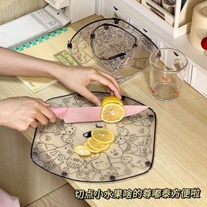 Assiette pliante en PP, ensemble de vaisselle de camping portable, imperméable, épaissie, multifonctionnelle, pour usage extérieur - Product Image 4