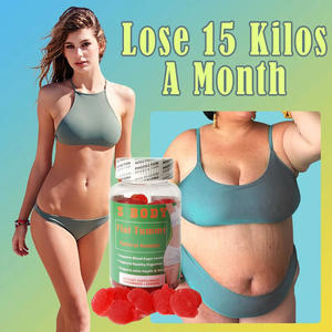 Etiqueta privada ODM/OEM, adelgazamiento inmune, peso de desintoxicación, grasa delgada, dieta Keto, metabolismo, gomitas, gomitas planas para pérdida de sidra - Product Image 1