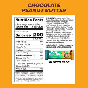 Wholesale <strong>Protein</strong> <strong>Bar</strong> <strong>Low</strong> <strong>Calories</strong> Keto <strong>Bar</strong> Pure <strong>Protein</strong> Nut <strong>Bars</strong> with Various Flavors - Product Image 3