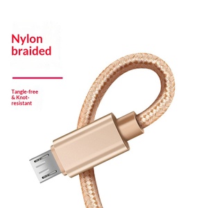 Câble de données 3M pour téléphones mobiles, câble micro USB tressé en nylon, charge rapide - Product Image 4