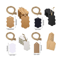 Étiquette de vêtement en papier kraft écologique, design personnalisé, couleur personnalisée, forme personnalisée, logo personnalisé