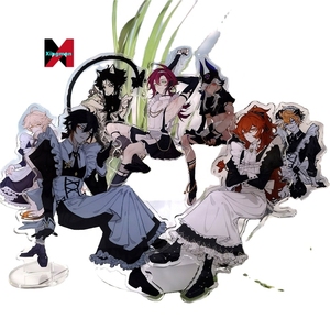 Anime Figure Genshined Impact Diluc Venti Xiao Zhongli Scaramouche Heizou <span class=keywords><strong>Cyno</strong></span> Acrylique Stand Model Plate Desk Decor Sign Gift - Product Image 1