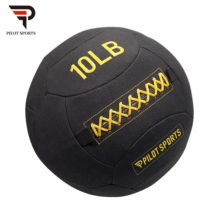 Pelota de PVC con estampado personalizado para gimnasio en casa, Bola de medicina para fitness