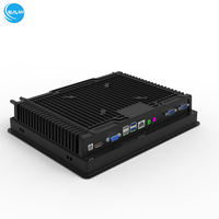 Tablette personnalisée de 12,1 pouces NFC à large écran en aluminium intégré IP65, écran tactile industriel Android/Linux, panneau PC VGA HUILAN
