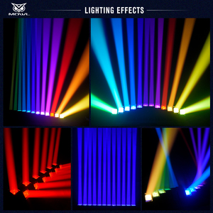 12x60W RGBW 4in1 DMX Single LED Swing Beam Bar Wash Moving Head Matrix Light pour Stage Bar <span class=keywords><strong>Club</strong></span> - Product Image 4