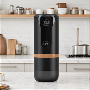 Mini máquina de café espresso italiana de pistón, cafetera eléctrica portátil, alimentada por batería USB, 9 bares de presión, hogar, oficina, uso al aire libre - Product Image 6