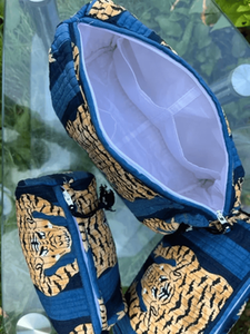 Bolsas de cosméticos Bolsas de almacenamiento de impresión baratas personalizadas lisas de etiqueta privada Bolsas de viaje Bolsas de cosméticos para exteriores - Product Image 2