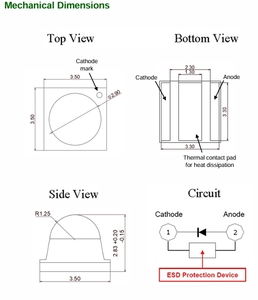 Best Price CUN06B1B System Seoul Viosis Chip Led <b>Uv</b> For Printing - Product Image 2