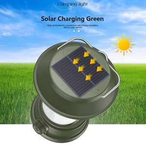 Linterna Solar Portátil Vintage para Camping, Recargable por USB, Luz LED Cálida para Exteriores, Tiendas de Campaña, Senderismo Nocturno y Pesca - Product Image 5