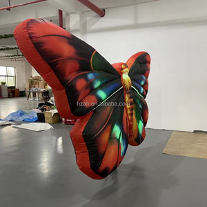Costume <span class=keywords><strong>gonflable</strong></span> géant à ailes de papillon, modèle amusant à LED pour défilé Oxford - Product Image 5