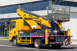 HOWO <b>25m</b> Telescopic Aerial Lift Truck for Building Maintenance - Product Image 4