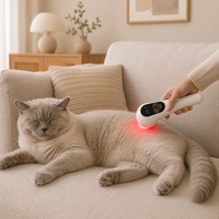 Appareil de thérapie par lumière rouge pour animaux de compagnie, dispositif LED portable pour soulager la douleur chez les chiens, les chats, les chevaux, équipement vétérinaire rechargeable