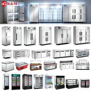 Big Vegetable <strong>Horizontal</strong> 4-door Dual Three Four 1 4 5 6 3 2 Doors Restaurant <strong>Freezer</strong> Commercial Kitchen Refrigeration Equipment - Product Image 1