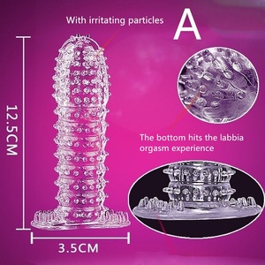 Men Long Time Spray Penis Erection Sex Toy <strong>Cock</strong> <strong>Sleeves</strong> - Product Image 2