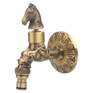 <span class=keywords><strong>Grifos</strong></span> de agua de latón Grifo antiguo Animal Sombrero Mango Dragón Bibcock Versátil Grifo para interiores y exteriores Baño Balcón Grifo de jardín - Product Image 6