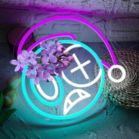 Anime Cartoon Astro Neon Sign Dimmable LED Horror Game Cartoon Neon Sign USB Powered Advertising Remote Control IP65 Waterproof