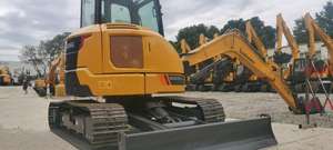 Excavadora de cadenas 9055F de 5.9 toneladas, miniexcavadora con capacidad de cazo de 0.21m, motor Cummins, bomba hidráulica y caja de cambios de alta calidad - Product Image 4