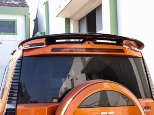 สปอยเลอร์หลังคา ABS สีดำเงาสำหรับ Chery Jetour Zongheng G700 ปี 2025-2026 พร้อมเทป 3M ปีกหลังตกแต่งภายนอก - Product Image 4