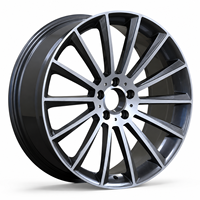 Jantes de voiture neuves de haute qualité AL 18 19 20 pouces en alliage d'aluminium moulé par flux, design maillé 5*112 pour Mercedes Benz