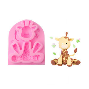 Sugarcraft Cake Decoration 6-count Altura Jungle Animals <span class=keywords><strong>Fondant</strong></span> Moldes <span class=keywords><strong>de</strong></span> silicona - Product Image 5