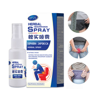 Suppositoire Herbal Naturel Original pour l'Élimination des Pi.les, Apaisant Interne et Externe, Soulagement de la Douleur Anale, Spray Herbal Anti-Hémorroïdes 30ml