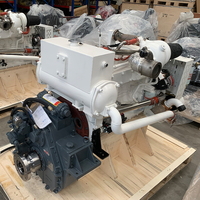 Moteur de propulsion marine Cummings QSB6.7-M400, puissance nominale 400 CV (298 kW), 3000 tr/min, avec boîte de vitesses rapport 2:1