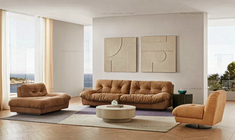 Italian Newest Chesterfield Sofa Furniture Factory Baxter Design Italian Couch Sofa