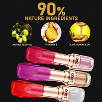 Rouge à lèvres crémeux satiné nacré végétalien hydratant repulpant effet miroir longue tenue, gloss à lèvres personnalisé avec logo OEM ODM