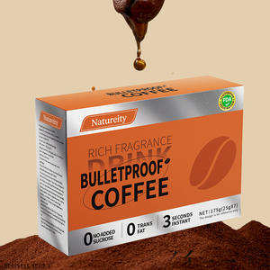 Café MCT Keto Friendly, 20g*10 Cajas, Sabor Chocolate, Marca WANFU, 0 Azúcar Añadido, 0 Grasas Trans, Favorece la Saciedad y Energía Sostenida - Product Image 2