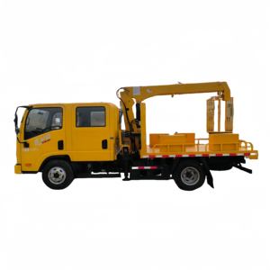 Isuzu double rangée marque 3.2 tonnes structure de camion petit camion monté camion grue à flèche avec Dump <span class=keywords><strong>BoxTruck</strong></span> - Product Image 1