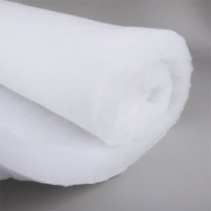 Matériau de remplissage de <span class=keywords><strong>doublure</strong></span> de vêtement <span class=keywords><strong>thermique</strong></span> doux en flocon de laine de mouton blanc compostable imperméable - Product Image 1