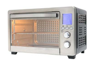 Four à pizza électrique moderne 2026 de grande taille pratique de 18l 30l 40l, friteuses à air, grille-pain avec rôtissoires pour la famille