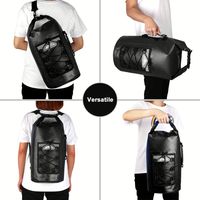 Sac étanche personnalisé pour la pêche, fabriqué en Chine, sac à dos étanche haute visibilité, sac à dos étanche en bâche PVC 500D à fermeture roll-top