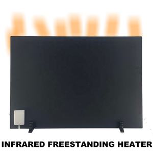 Chauffage électrique infrarouge autonome 800W style cheminée avec télécommande, économie d'énergie et protection contre la surchauffe - Product Image 4