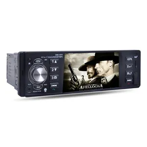 4.1 inch Capacitive Touch Screen Car Radio With BT USB Camera Mirror Link Function MP5 Media Player 1 Din Car Stereo