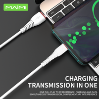 Maimi 5A USB 3 en 1 câble de charge multiple universel pour téléphone portable type-c cordon de micro chargeur câble de données de charge rapide