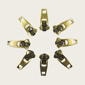 Giá Tốt Nhất Brass YG Mùa Xuân Khóa Thanh Trượt 4.5YG Jeans Kim Loại Dây Kéo Thanh Trượt Sử Dụng Cho Quần Jean Và Quần - Product Image 1