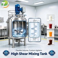 Cuve de dispersion à chauffage électrique pour la conservation du lait et des jus, cuve de mélange de liquides