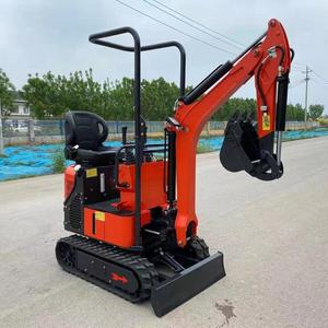 INFRONT agenti di reclutamento globale Epa motore 0.8 T 1 Ton Mini escavatore cingolato cingoli nuovi escavatori - Product Image 5