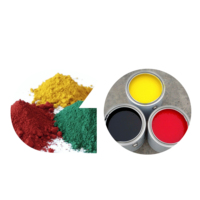 Revêtement fe2O3 coloful oxydes poudre d'oxyde de fer