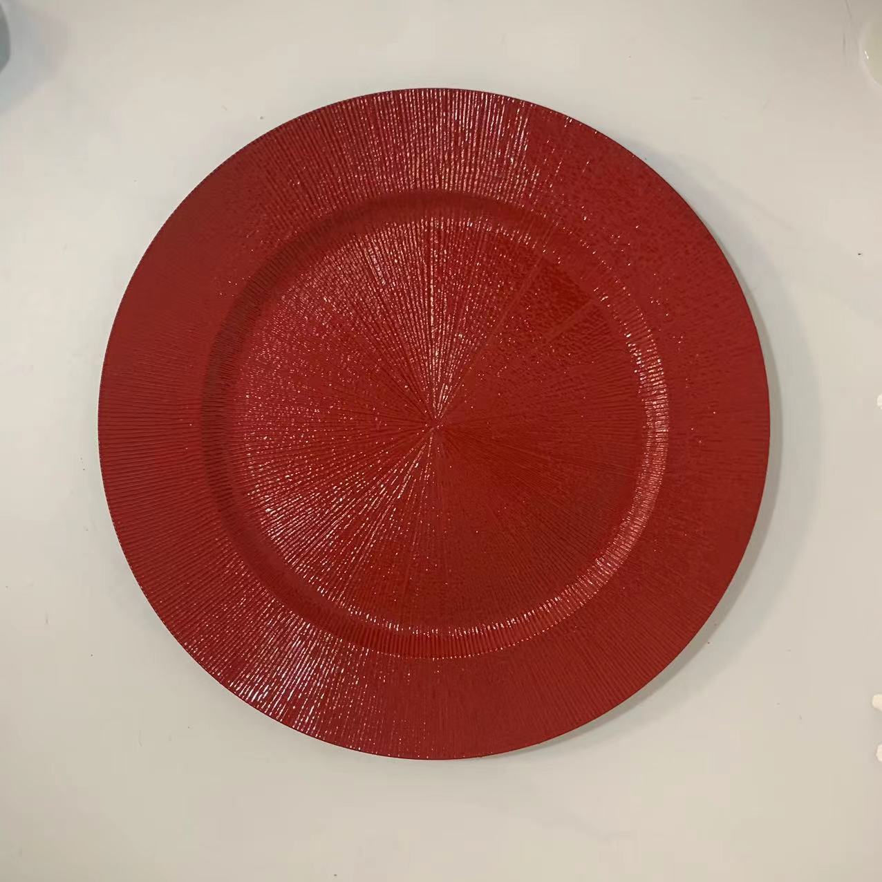 Single-sided paint red